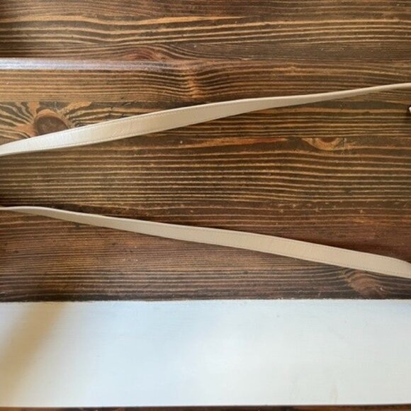 All Saints Mori Suede Crossbody in Taupe - Picture 7 of 7